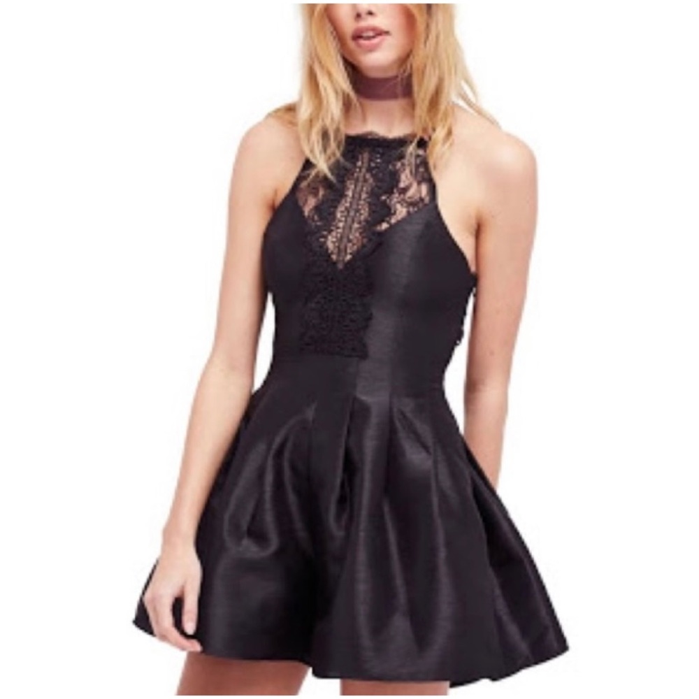 Free People Lace Romper - Picture 2 of 6